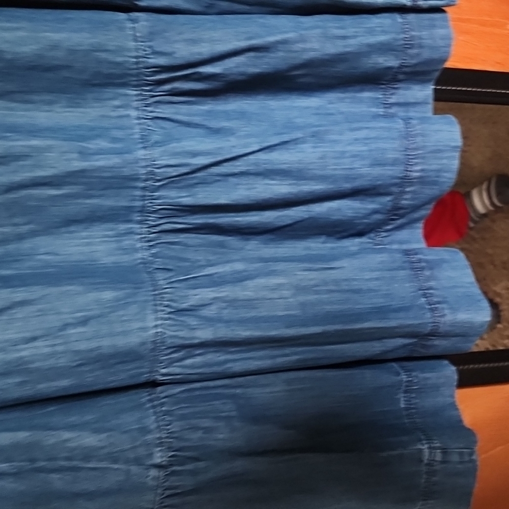 Mini Denim Dress - Picture 5 of 9